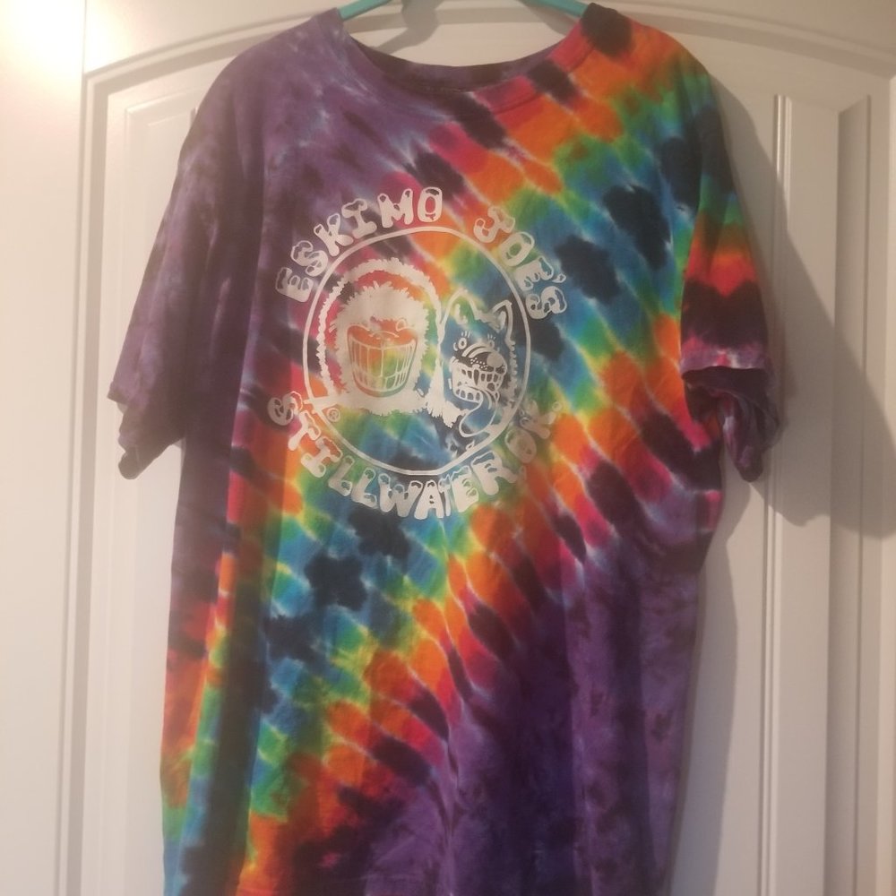 Eskimo Joe's tie-dye t-shirt, size Large